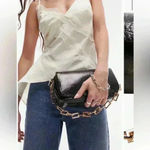 Topshop Simon Puffy Faux Leather Shoulder Bag Photo 0