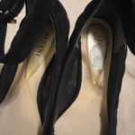 Alfani Womens Step N Flex Sandals Black Suede Quilted block heels shoes sz 8 Photo 3