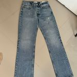 ZARA NEW‼️  FULL LENGTH LOW WAIST TRF BOYFRIEND JEANS SIZE 4 Photo 14
