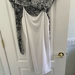 TDC Leopard Print High Neck Long Sleeve Knee Length Bodycon‎ Dress Size Large Black Photo 6