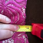 Kathleen Kirkwood Women Owen Pink & Cream Floral Design Lace Mini Dress Sz L Size L Photo 10