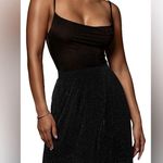 Women High Elastic Waist Wide Leg Palazzo Pants Loose Long Pant (376) Black Size XL Photo 5