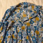 Dakota Blue Floral Long Sleeve Dress Size XL Photo 4
