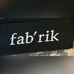fab'rik Fab’rik- black with pink flowers long sleeve‎ floral shirt Size L Photo 3