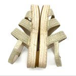 Caslon Womens 8 Ashton Espadrille Platform Sandal Gold Summer Beach Bohemian Photo 4