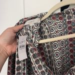 Loft NWT  Long Sleeve Tie Back mock neck blouse Photo 3