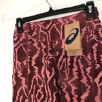 ASICS  Womens‎ Leggings S Pink 92 Love Core Train Printed Tight Athletic Yoga NWT Photo 5