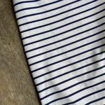 Scorpio Sol Scorpio Sol Womens Leggings Size XS Navy Blue White Striped Cropped Length Photo 6