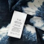 Michael Kors Blue Tie Dye Button Up Shirt Women Top Size Small | 61-3 Photo 4