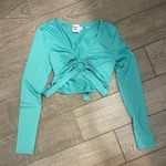 Princess Polly  Khalil Long Sleeve Top Teal Photo 1