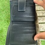 Coach Wallet Signature Black Canvas Bifold Medium Wallet V Photo 3