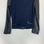 Scotch & Soda Maison Scotch Leather Wool Moto Jacket Size Medium Photo 9