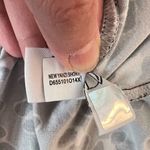 Diane Von Furstenberg  new yahzi short true wrap gray cheetah print dress Photo 9