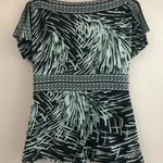 BCBGMAXAZRIA BCBG‎ MaxAzria Boatneck Gray Top SzM Photo 0