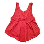 Free People  Tank Top Women Small Y-Strap Orange Amelia We The Free Top Travel Photo 2
