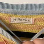 Free People Classic Striped Crewneck Oversized Sweatshirt Photo 1