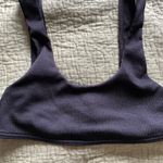 Missguided black scoop neck bikini top Photo 2