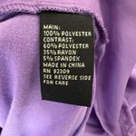 Diane Gilman  Top Women’s Lg Pullover Tired Purple Party Lagen Photo 4