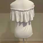 Abercrombie & Fitch  White Off The Shoulder Shirt Photo 2