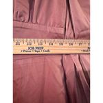 Lichi 40's retro satin midi dress L Mauve fabric covered buttons side zip NWT Pink Size L Photo 7