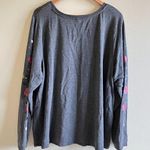 Torrid  DREAM FLEECE LONG SLEEVE‎ SCOOP NECK LOUNGE TEE TOP WOMENS PLUS SIZE 3 3X Photo 7