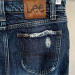 Lee Vintage Modern High Rise Wide Leg Cropped Denim Jeans Photo 9