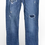 American Eagle  Women’s SKINNY Jeans Size 4 Super Stretch Distressed Photo 0