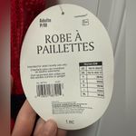 NWT Amscan Vibrant Red Sequin Santa Dress Costume Small Medium Photo 5