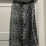 Worthington NWT Plus A-Line Skirt Winter Leopard Sequin Size 2X Lined Stretchy Photo 0