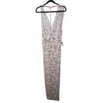 Free People  Daria Graphic Maxi Dress in Ivory Combo Size XL Photo 6