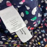 J.Crew Smocked Neck Off the Shoulder Top in Ratti Happy Cat Rainbow Spot Print Photo 9