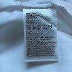 Divided H&M Dividend White Cut-Out Mini Dress Long Sleeves V Neck Ring Detail Photo 6