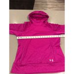 Under Armour Under Armour ColdGear Fitted Hoodie Women's Small Magenta Pullover Long Sleeve Photo 2