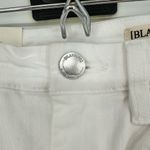 BLANK NYC the Great Jones High Rise Skinny Jeans in White Distressed size 25 Photo 4