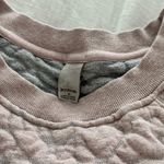 prAna Women’s Medium Pink Carin Quilted Sweatshirt Photo 2