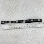 Pink Pewter Marisol Stretch Bead & Rhinestone Headband Hair Accessory Blk/Silver Black Photo 6