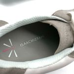 Isaac Mizrahi  Live Womens Sneakers Low Top Metallic Lace Up White Silver Size 7 Photo 4