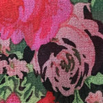 Suzy Shier  Black Rose Sheer Ruffle Blouse Women’s Small Flutter Sleeve Romantic Photo 9