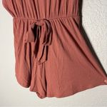 GILI Womens size M Dusty Pink Flowy Dolman Sleeve Romper Tie Waist Scoop Back Size M Photo 70