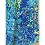 Lilly Pulitzer Lilly Pulitzer Marlow Tank Top Lilly's Lagoon Print Notch Neck XS Style 12271 Photo 2