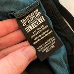 PINK - Victoria's Secret  Ultimate Sports Bra Womens Small Blue‎ Black Crisscross Photo 2