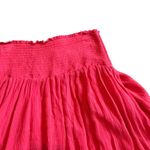 Free People Strapless Tiered Smocked Top Dress Flowy Midi Length Size Small Photo 5