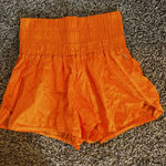 Free People Movement orange  the way home shorts Photo 0