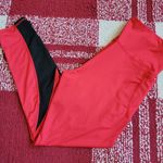 Lotus leggings Lotus red and black leggings size large Photo 0