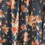 Rebecca Malone  Womens Size Medium Floral Lily 3/4 Sleeve Sequin Spring Flowy Photo 3