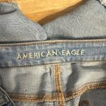 American Eagle Ripped Baggy Mom Denim Shorts sz 18 Ripped Distressed Light Wash Photo 9