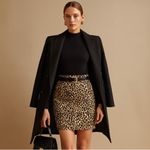 J.Crew The Pencil Skirt Leopard Print Size 0 Photo 7