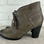 Clarks Artisan Alpine Melt Leather Lace Up Bootie Burnished Toe Women’s Size 9 Photo 0