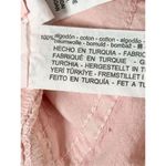 ZARA Denim Shorts Size 6US Pink Cutoff Elastic Waistline High Waist Photo 8