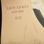 Kate Spade  Scalloped Black Leather Mule Photo 8